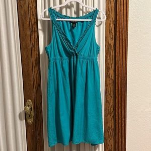 Lane Bryant Dark Aqua Tank Dress